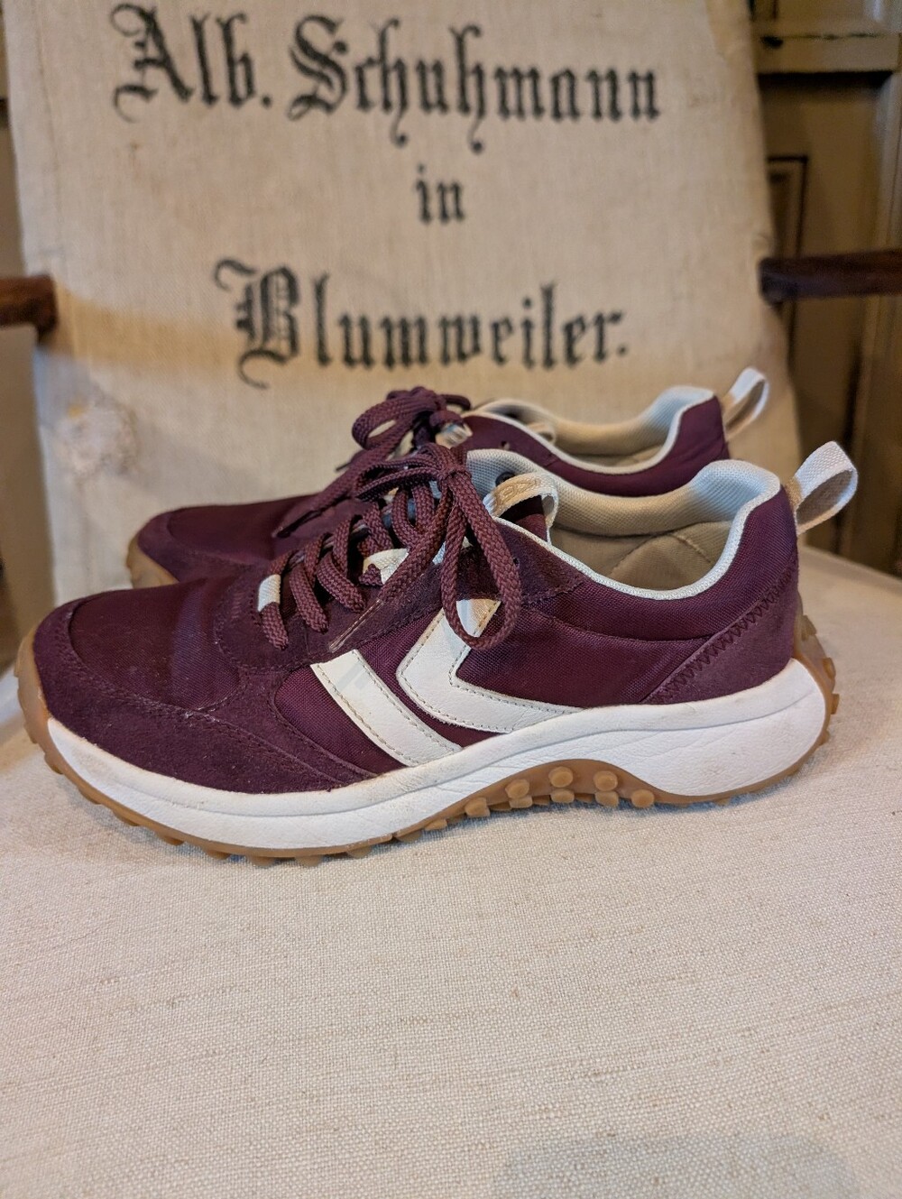 Keen Sneakers KS86, Burgundy, Women's 8.5